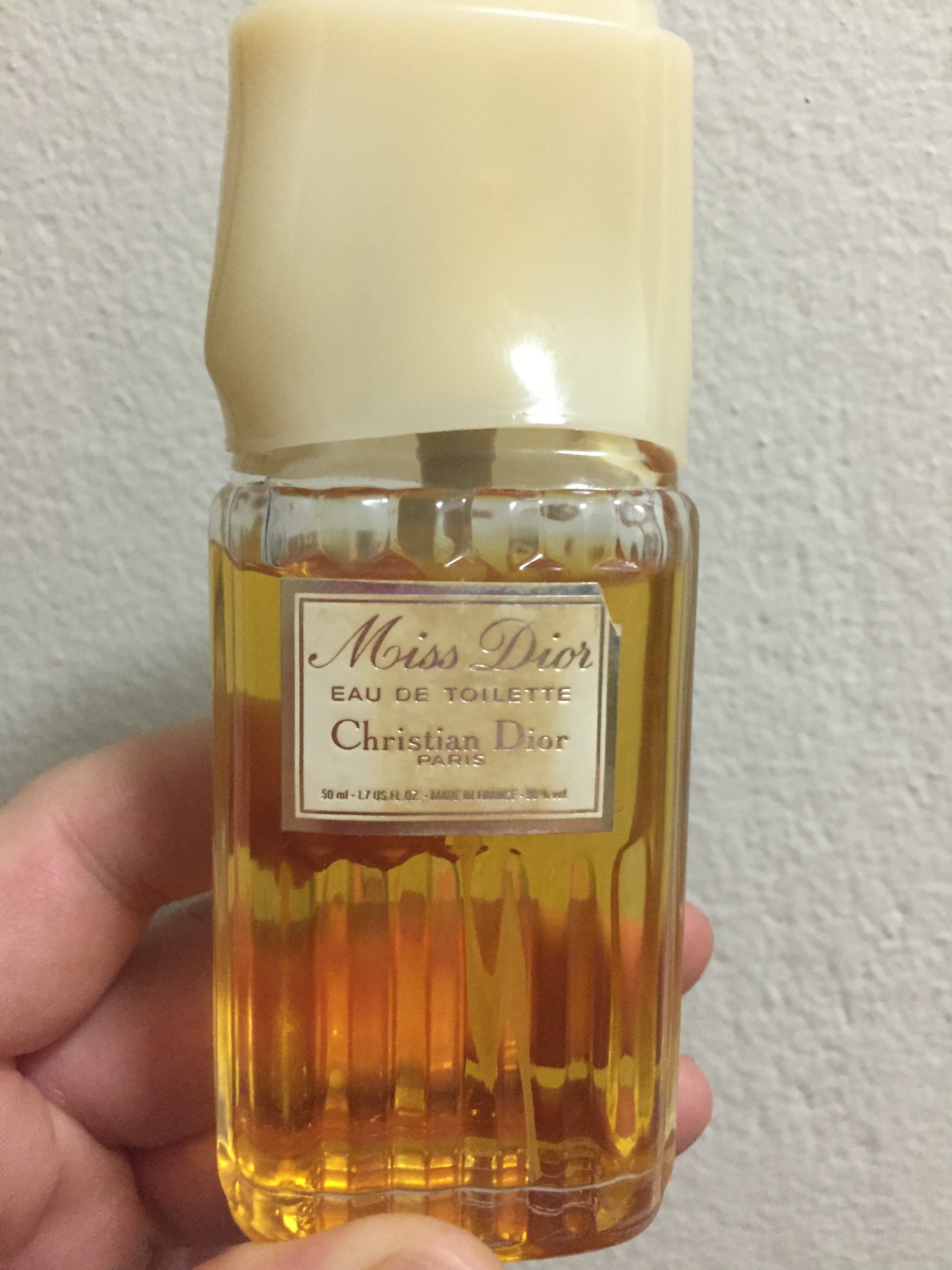CHRISTIAN DIOR PARIS MISS DIOR 75 ml Parfum Vintage Spray Refill